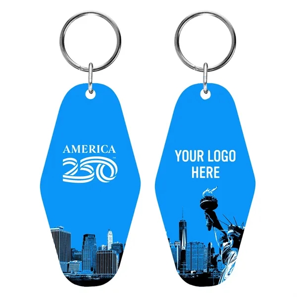 America250™ Acrylic Motel Key Tag... from ASI 61125 Hit Promotional Products / Hit®