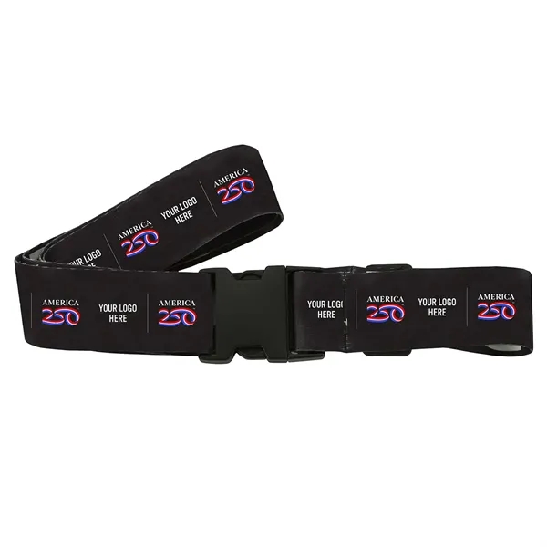 America250™ Dye-Sublimated Luggage Strap... from ASI 61125 Hit Promotional Products / Hit®