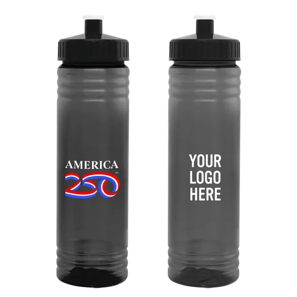 America250™ 24 Oz. Full Color Hustle Bottle... from ASI 61125 Hit Promotional Products / Hit®