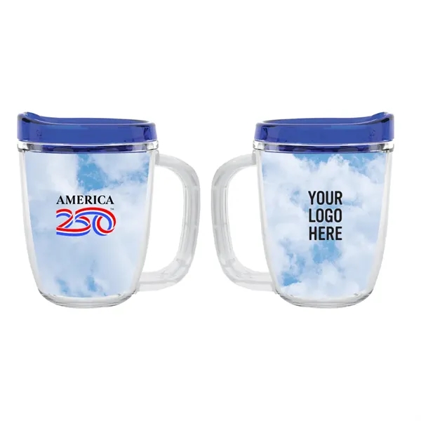 America250™ 12 Oz. Tritan™ Coffee Mug with Lid... from ASI 61125 Hit Promotional Products / Hit®