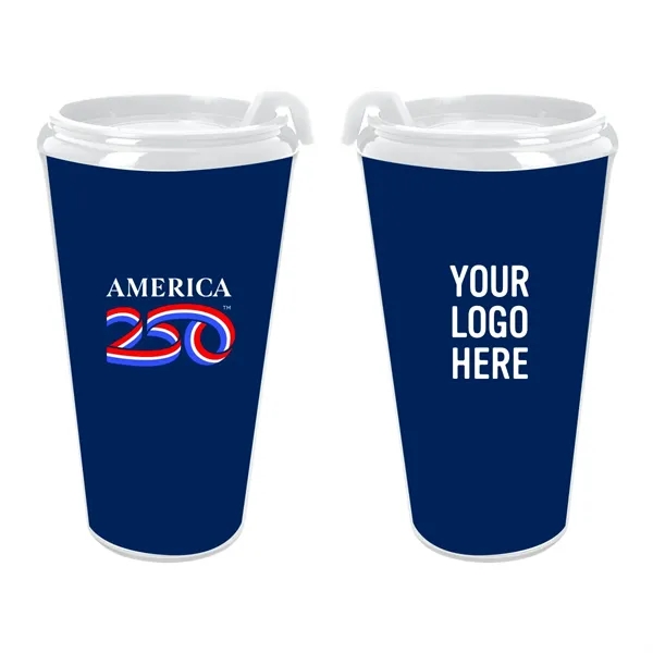 America250™ 16 Oz. Beyond Tumbler... from ASI 61125 Hit Promotional Products / Hit®