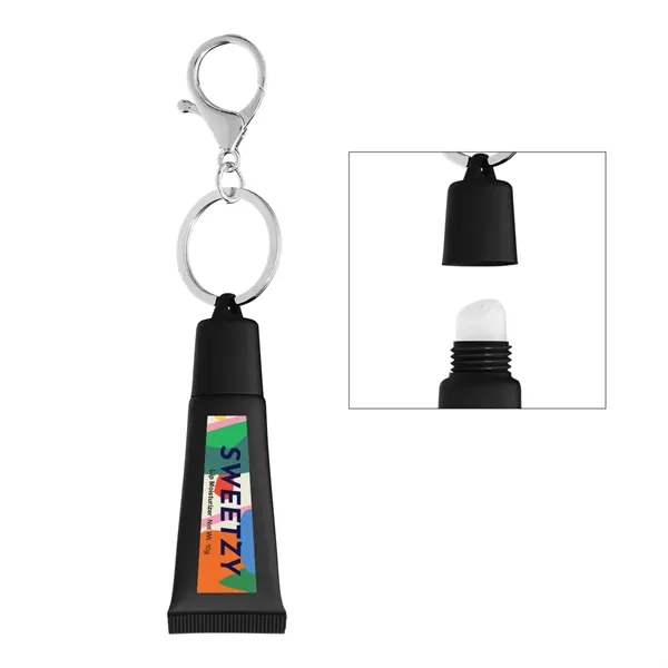 Squeeze Tube Lip Moisturizer with Key Ring... from ASI 61125 Hit Promotional Products / Hit®