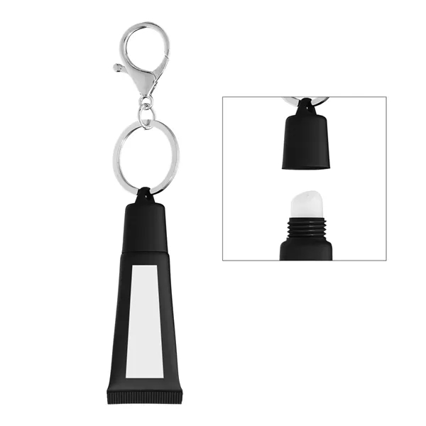 Squeeze Tube Lip Moisturizer with Key Ring... from ASI 61125 Hit Promotional Products / Hit®