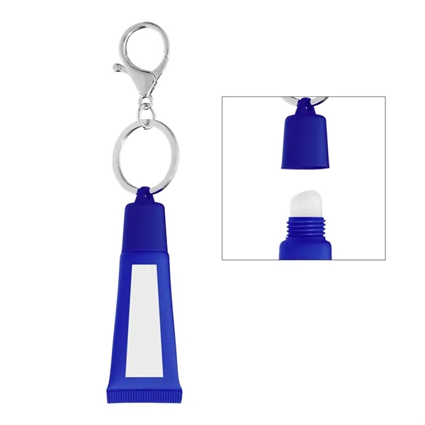 Squeeze Tube Lip Moisturizer with Key Ring... from ASI 61125 Hit Promotional Products / Hit®