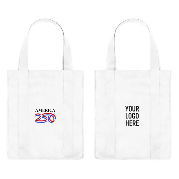 America250™ Non-Woven Shopper Tote Bag... from ASI 61125 Hit Promotional Products / Hit®