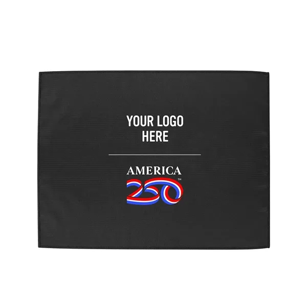 America250™ 15" x 18" Microfiber Rally Towel... from ASI 61125 Hit Promotional Products / Hit®