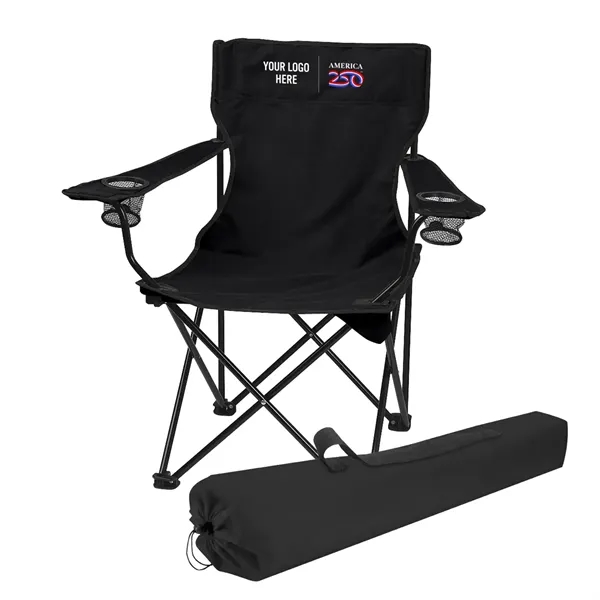 America250™ Folding Chair with Carrying Bag... from ASI 61125 Hit Promotional Products / Hit®