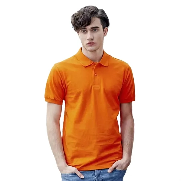 Spandex 5.9 oz. pique men's polo t-shirt plus 1 color silkscreen... from ASI 37218 Athena Promo (tm)