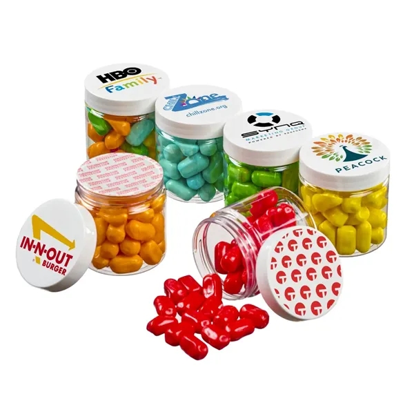Brighten up your promotions with this fun Container of Chewy Candy,... from ASI 55583 GMG Pen