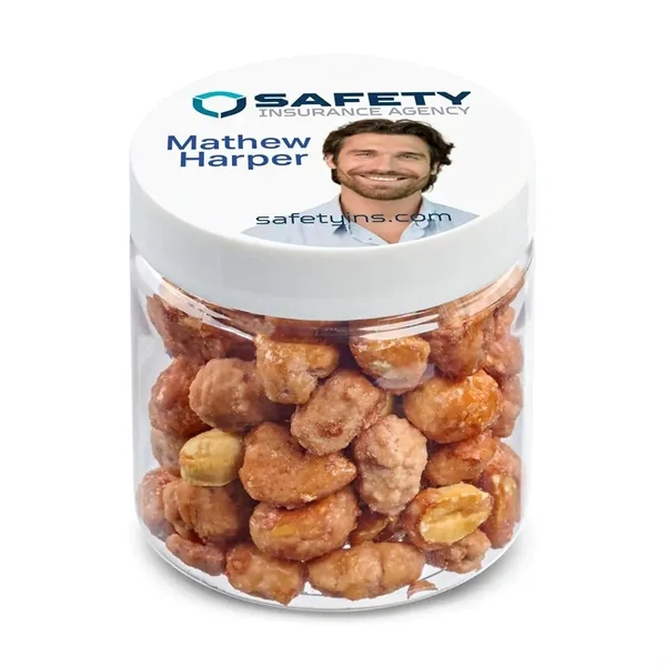 Make a bold impression with this generous jar of candied peanuts.... from ASI 55583 GMG Pen