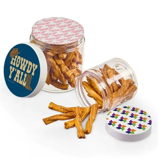 Make a bigger impression with this generous jar of mini pretzel... from ASI 55583 GMG Pen