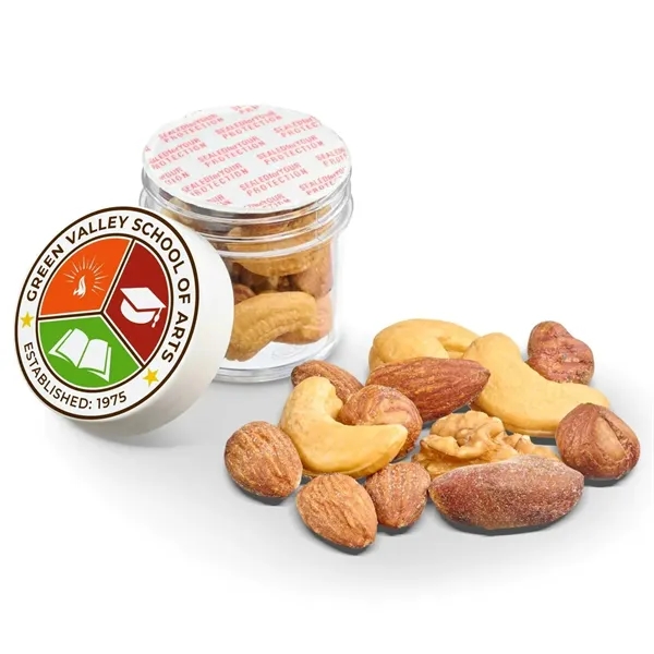 A savory blend of roasted mixed nuts in a compact jar.... from ASI 55583 GMG Pen