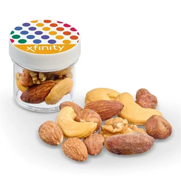 A savory blend of roasted mixed nuts in a compact jar.... from ASI 55583 GMG Pen