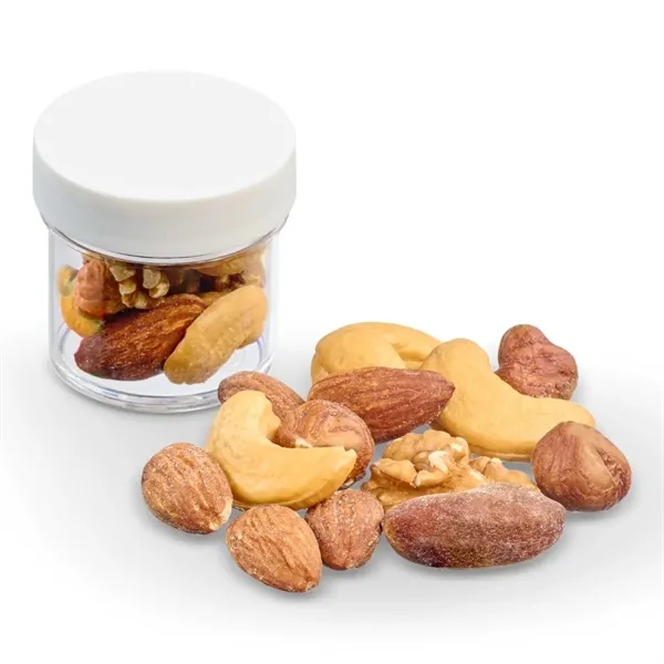 A savory blend of roasted mixed nuts in a compact jar.... from ASI 55583 GMG Pen