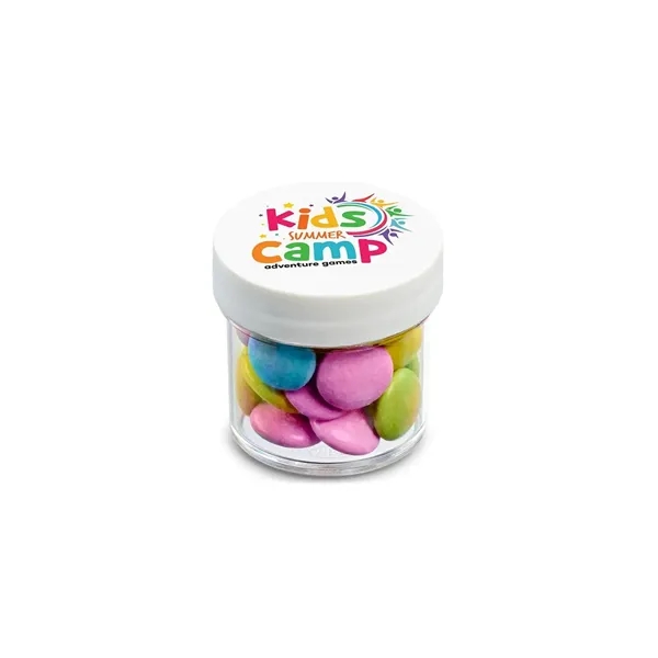 Brighten any event with this compact jar filled with colorful chocolate... from ASI 55583 GMG Pen