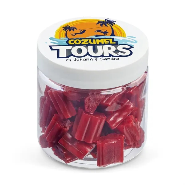 Make a bigger impression with this jar of mini strawberry licorice... from ASI 55583 GMG Pen
