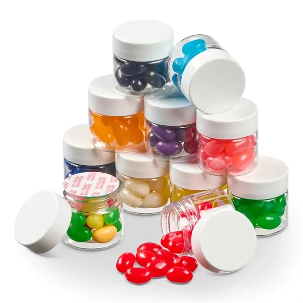 Sweeten your brand with this mini container of colorful Jelly Beans—a... from ASI 55583 GMG Pen