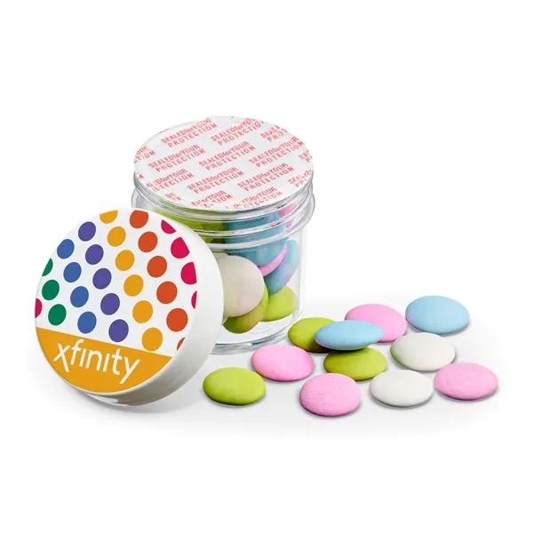 Freshen up your branding with this compact jar filled with mint... from ASI 55583 GMG Pen