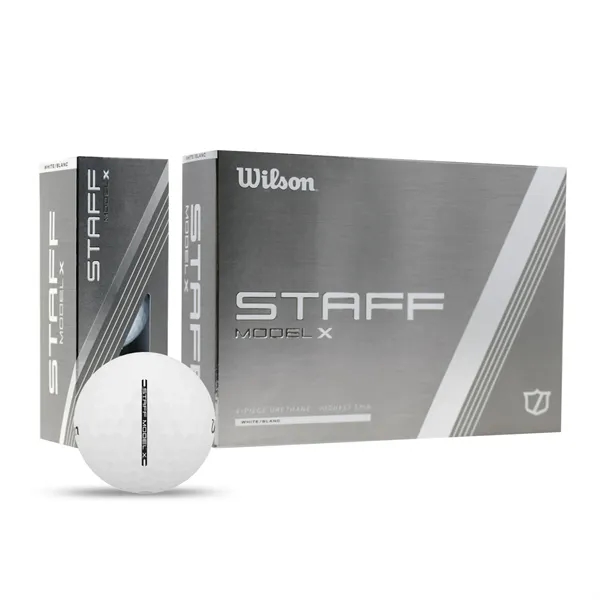 Wilson Staff Model X golf ball; Box contains 12 white balls... from ASI 38120 Ball Pro / Diversified Quality Kitchenware