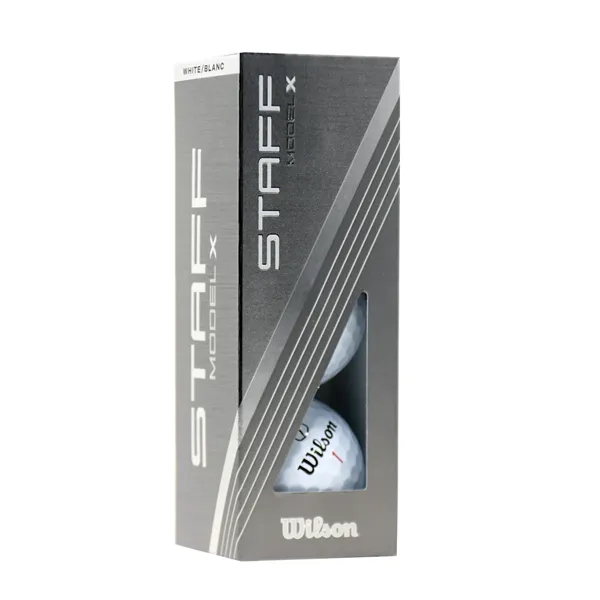 Wilson Staff Model X golf ball; Box contains 12 white balls... from ASI 38120 Ball Pro / Diversified Quality Kitchenware