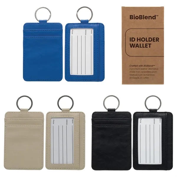 BioBlend ID holder/wallet with two slots on the back side and... from ASI 62190 Illini