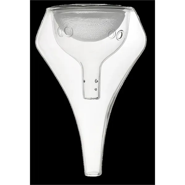 Item #8902 Vino Swirl™ Glass Double Decanter Funnel Aerator