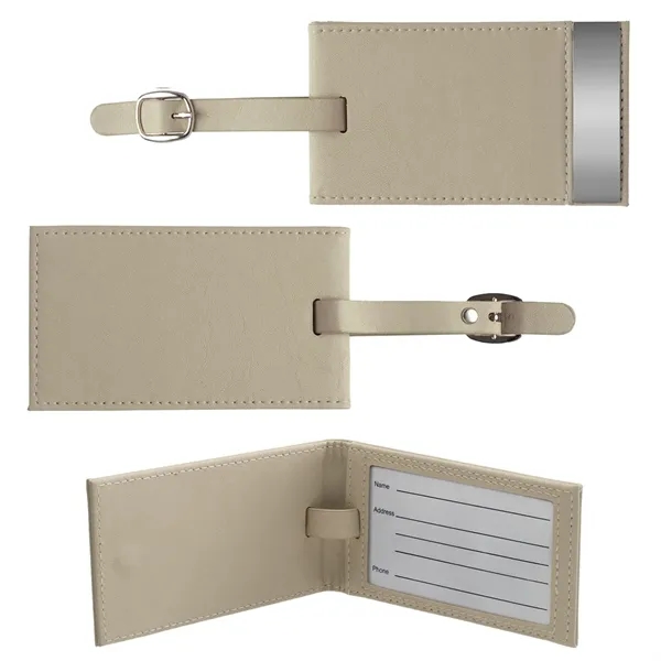 4 1/4" x 2 1/2" x 1/4" luggage tag with an... from ASI 62190 Illini