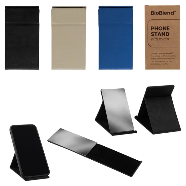 2 3/8" x 4 1/2" phone stand with metal mirror inside... from ASI 62190 Illini