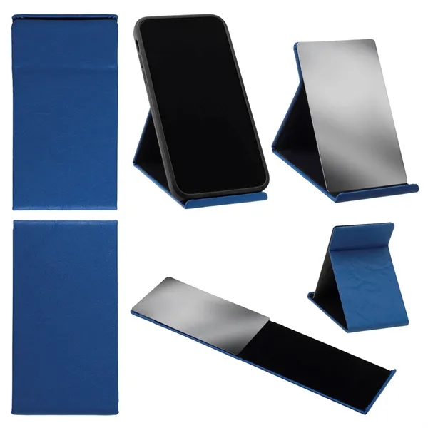 2 3/8" x 4 1/2" phone stand with metal mirror inside... from ASI 62190 Illini