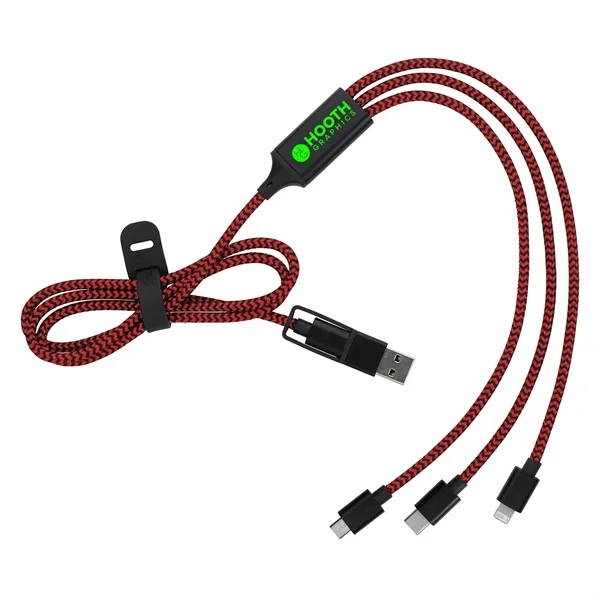 Designed for everyday use, this versatile charging cable includes three inputs... from ASI 62088 IDProductsource