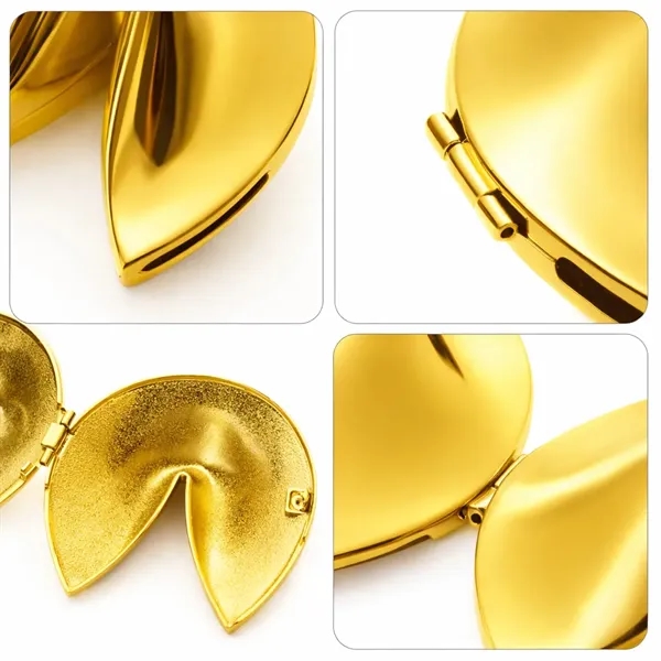 gold hinged, fortune cookie... from ASI 73010 Natico Originals Inc / Natico Originals