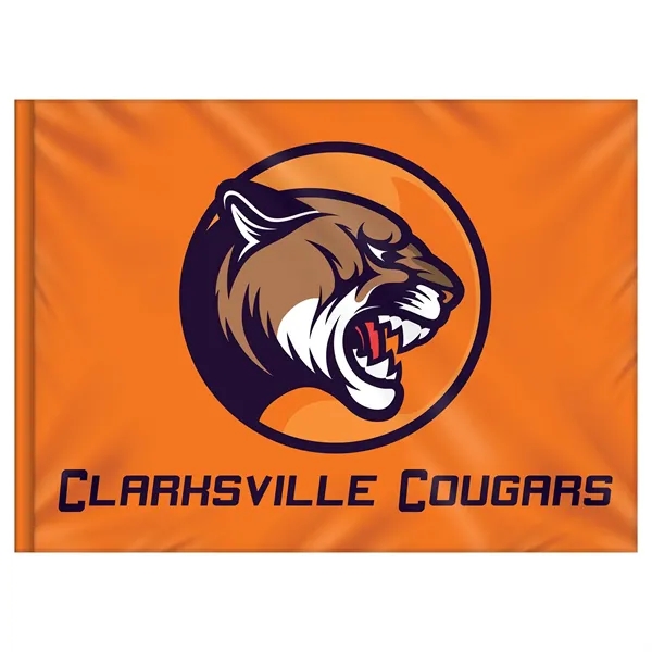 6' x 8' Knit Poly Single Reverse School Spirit Flag... from ASI 80228 Quinn