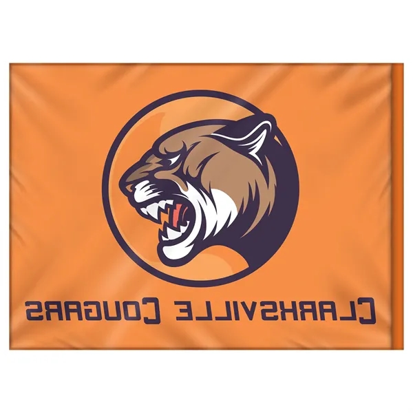 6' x 8' Knit Poly Single Reverse School Spirit Flag... from ASI 80228 Quinn