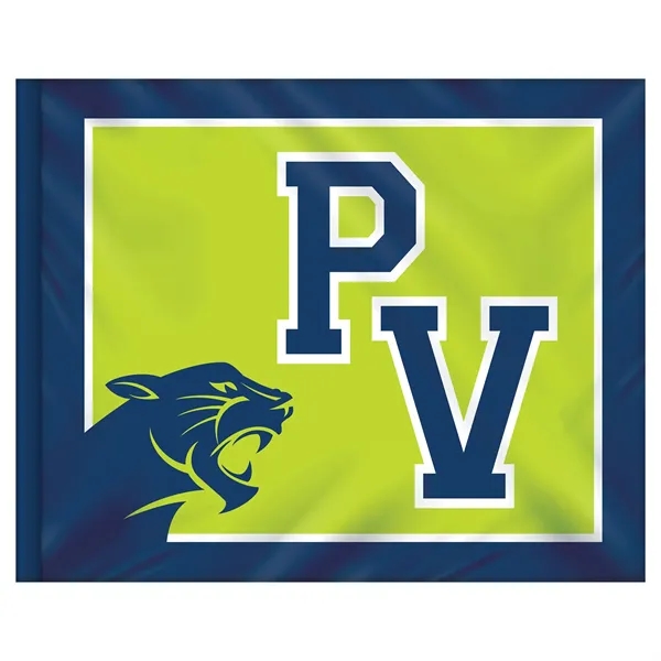 5' x 6' Knit Poly Double Sided School Spirit Flag... from ASI 80228 Quinn