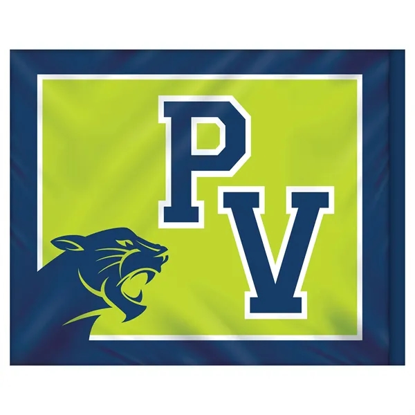 5' x 6' Knit Poly Double Sided School Spirit Flag... from ASI 80228 Quinn