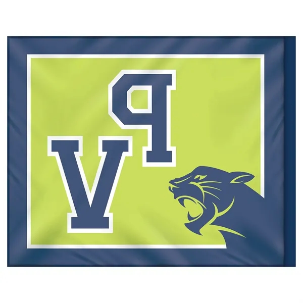 5' x 6' Knit Poly Single Reverse School Spirit Flag... from ASI 80228 Quinn
