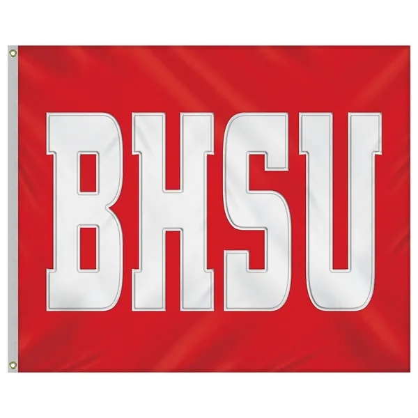 5' x 6' Nylon Appliqued Four Letter School Spirit Flag.... from ASI 80228 Quinn