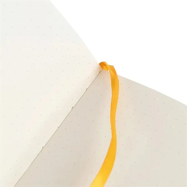 A5 size PU leather dotted journal notebook plus 1 color silkscreen... from ASI 37218 Athena Promo (tm)