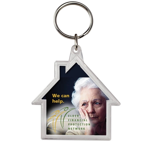 Key tag with clear outer shell featuring a four color process... from ASI 43051 CPS / Keystone CPS CPS/Keystone