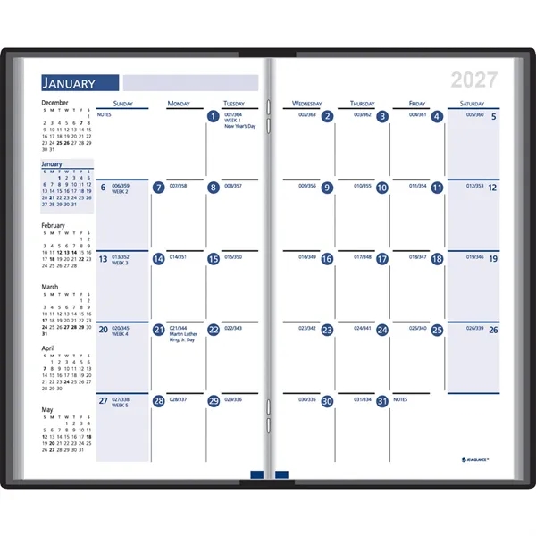 Monthly pocket planner with multiple reference resources... from ASI 61966 HPG / Beacon Promotions HPG Gold