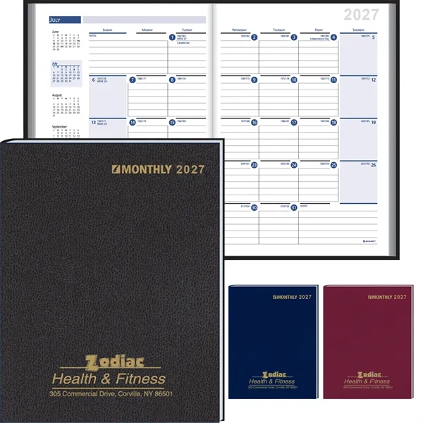 48 page, 14 Monthly Planner with multiple reference resources... from ASI 61966 HPG / Beacon Promotions HPG Gold