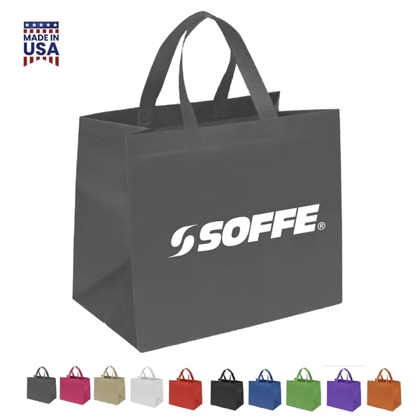 CUSTOM NON WOVEN TOTE - Price includes one color, one position... from ASI 30112 ACE Products