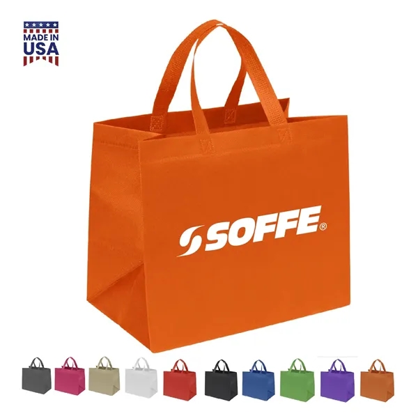 CUSTOM NON WOVEN TOTE - Price includes one color, one position... from ASI 30112 ACE Products