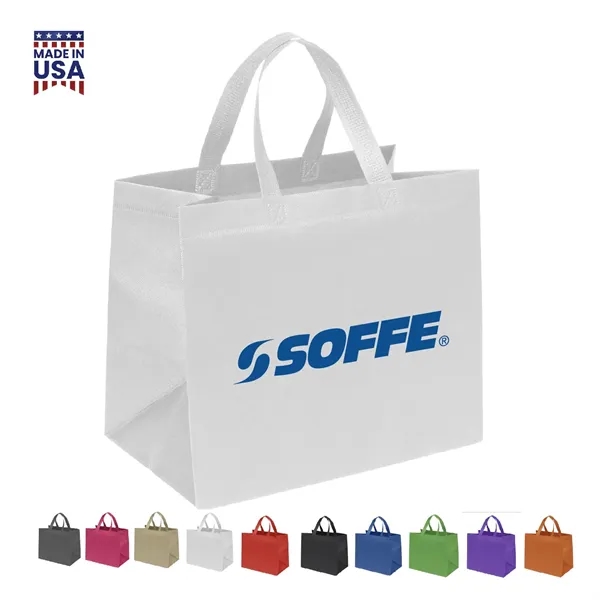 CUSTOM NON WOVEN TOTE - Price includes one color, one position... from ASI 30112 ACE Products