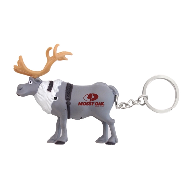 Gray Moose LED Keychain... from ASI 31517 Admart Products / Admart Line