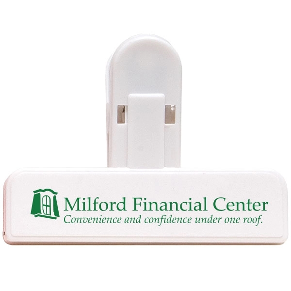 3" x 2" plastic bag clip offered in various bold and... from ASI 43051 CPS / Keystone CPS CPS/Keystone