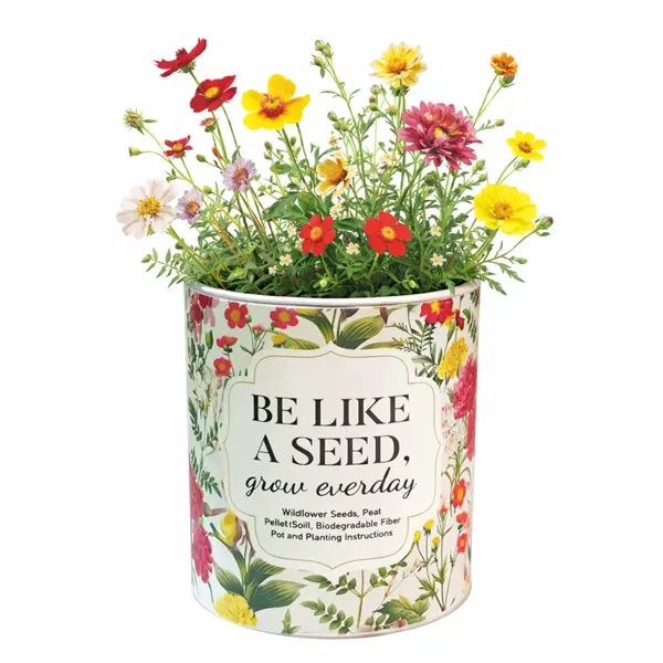 Be Like a Seed, Grow Everyday Garden in Eco-Friendly Grocan... from ASI 58295 Groline