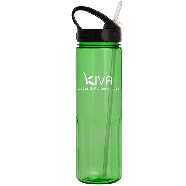 BPA free PET bottle with sport sip lid and straw that... from ASI 43051 CPS / Keystone CPS CPS/Keystone