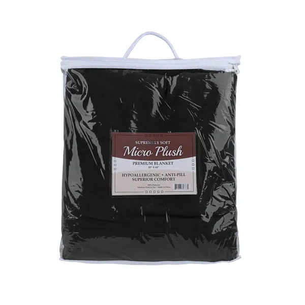 Brookshire Micro-Plush Blanket... from ASI 67866 Logomark/Valumark