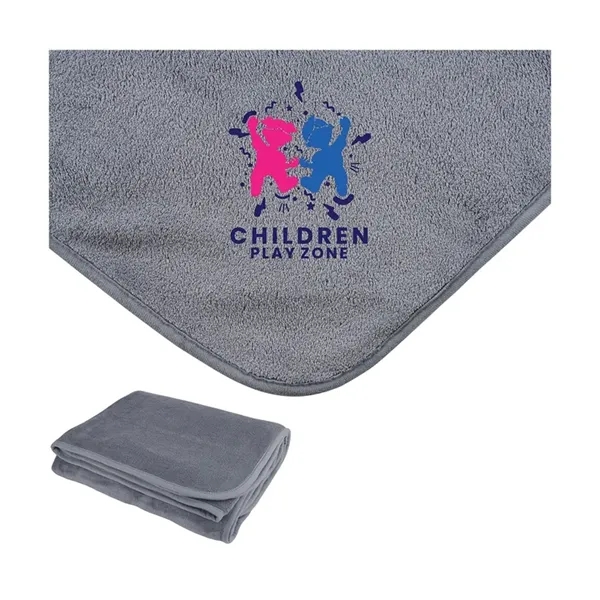 Brookshire Micro-Plush Blanket... from ASI 67866 Logomark/Valumark